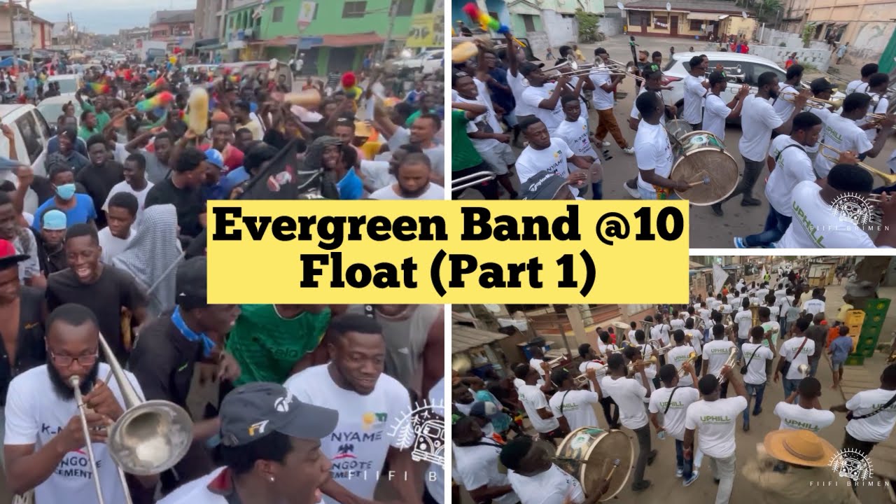 Evergreen band @10 anniversary float. Part 1