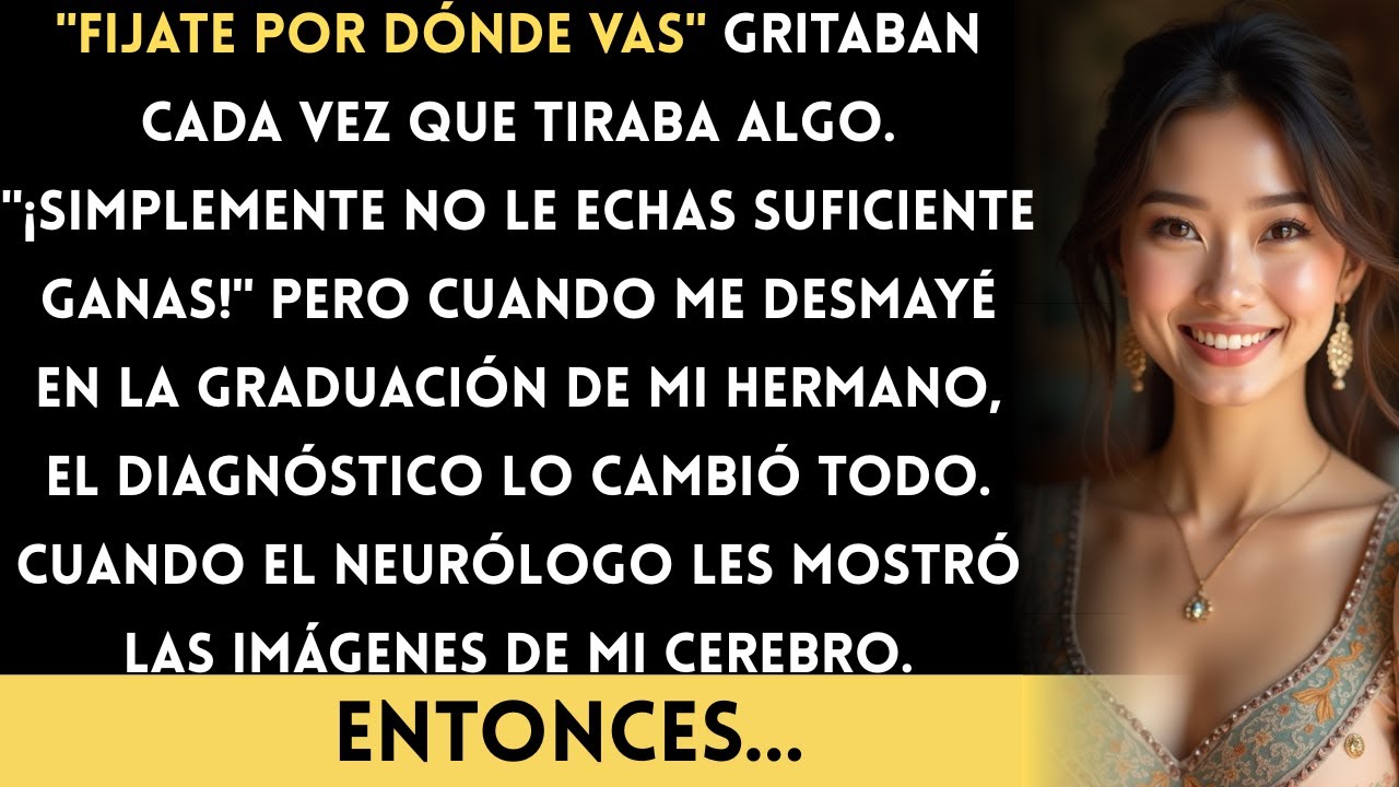 Me llamaban “torpe” y “descuidada”. Las pruebas del neurólogo demostraron que estaban equivocados…