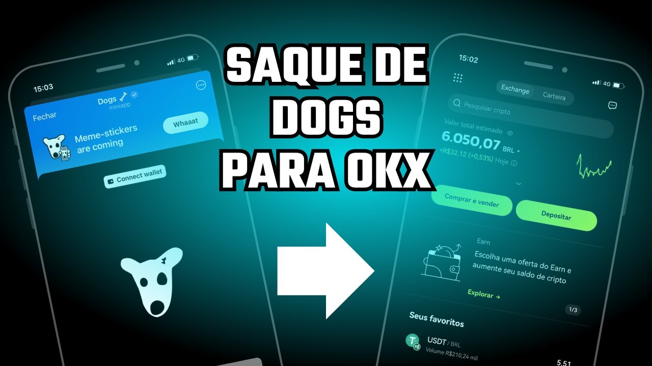 Como sacar Dogs do Telegram para a Okx e vender?