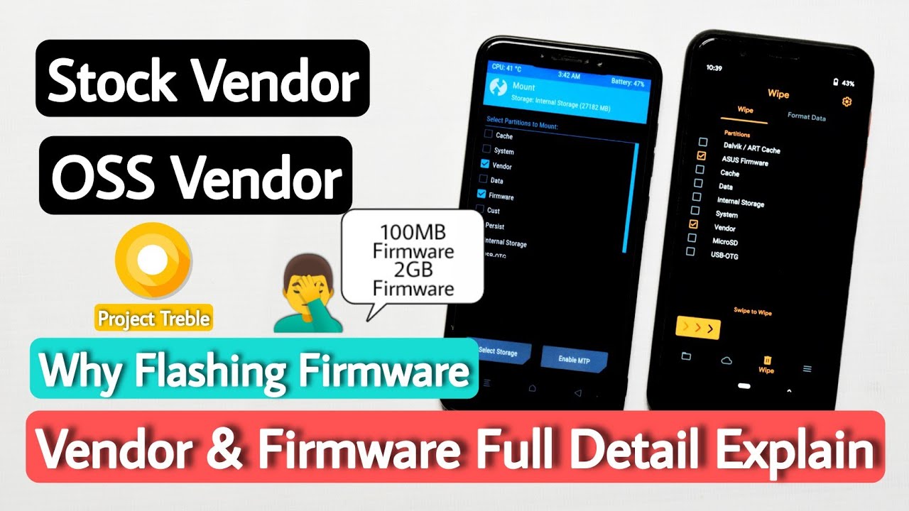 Why Firmware And Vendor Is Flashing On Custom Rom | How To Install Custom Rom On Android