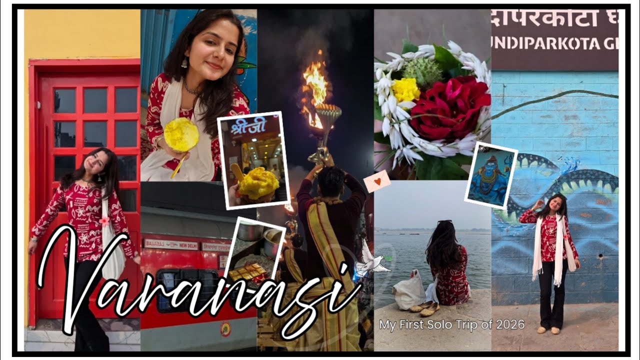 A Trip to Varanasi (Pt. 1) | First trip of 2026✨️