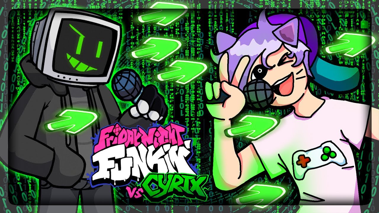 FNF САЙРИКС ЗАТАЩИЛ МЕНЯ В МАТРИЦУ! ✅ Friday Night Funkin' VS Cyrix - Full Week