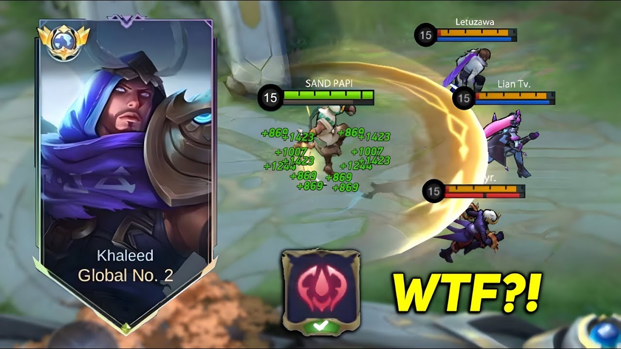 KHALEED NEW UNLIMITED HP REGEN BUILD!! ( PLEASE TRY! ) KHALEED BEST BUILD 2024