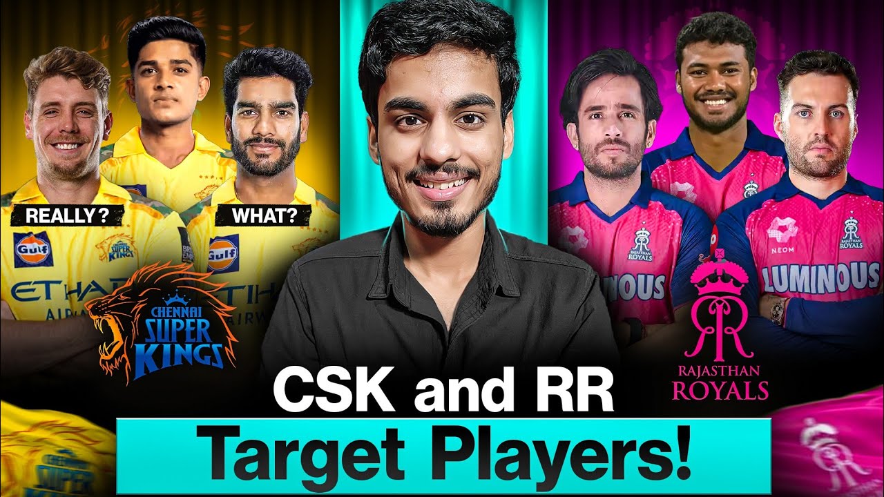 CSK SURPRISE Plan for Auction 😯 | Which SPINNER Rajasthan will TARGET? | CSK - RR IPL 2026 Auction