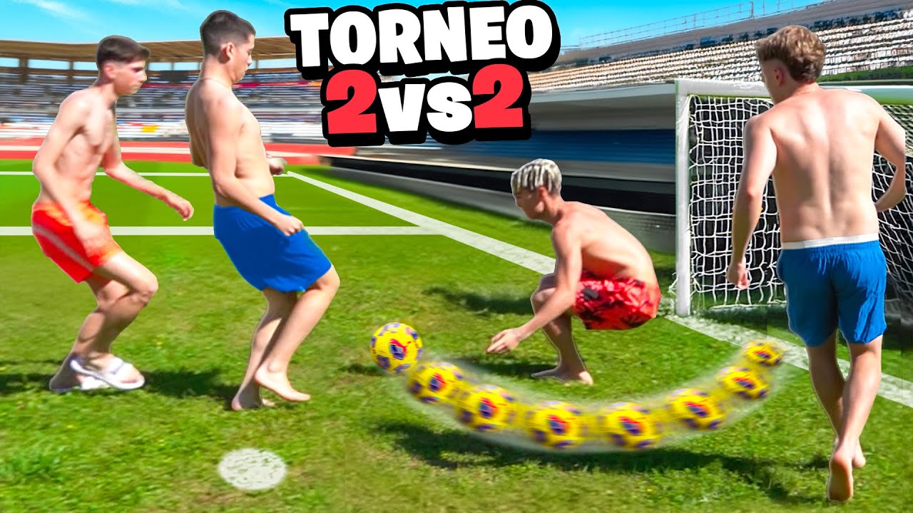 ⚽TORNEO 2v2 di CALCIO in VILLA THE BOOYZ!