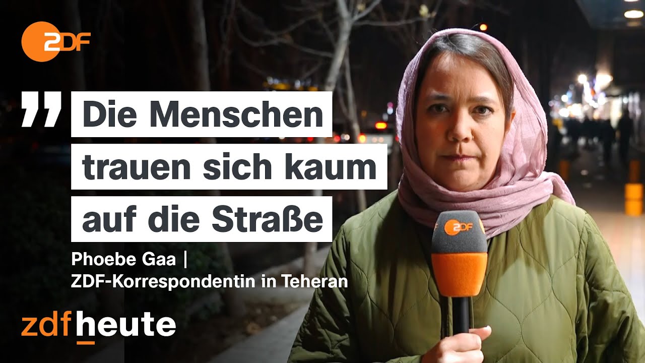 Lage im Iran: ZDF-Korrespondentin berichtet exklusiv aus Teheran