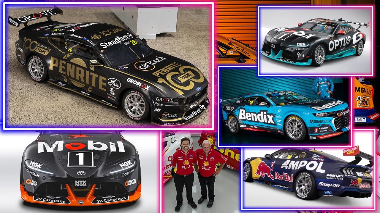 Лучшие (и худшие) новые раскраски суперкаров на этой неделе - V8 Supercars Torque