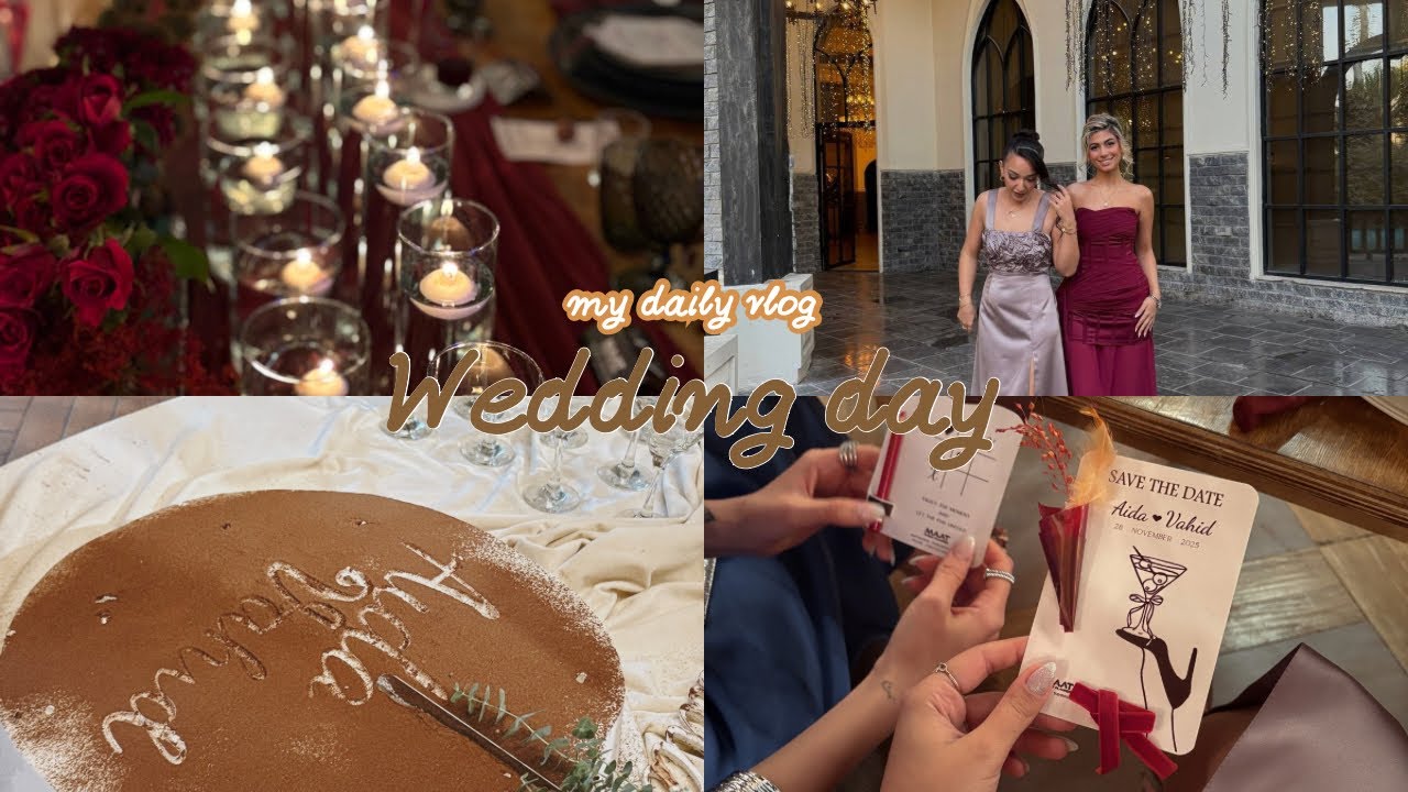 عروسی بهترین دوستم 🍾👰🏻‍♀️| my bffs wedding 