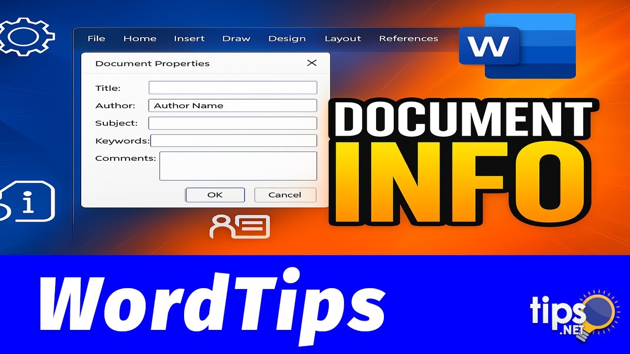 Working with Document Properties and Information