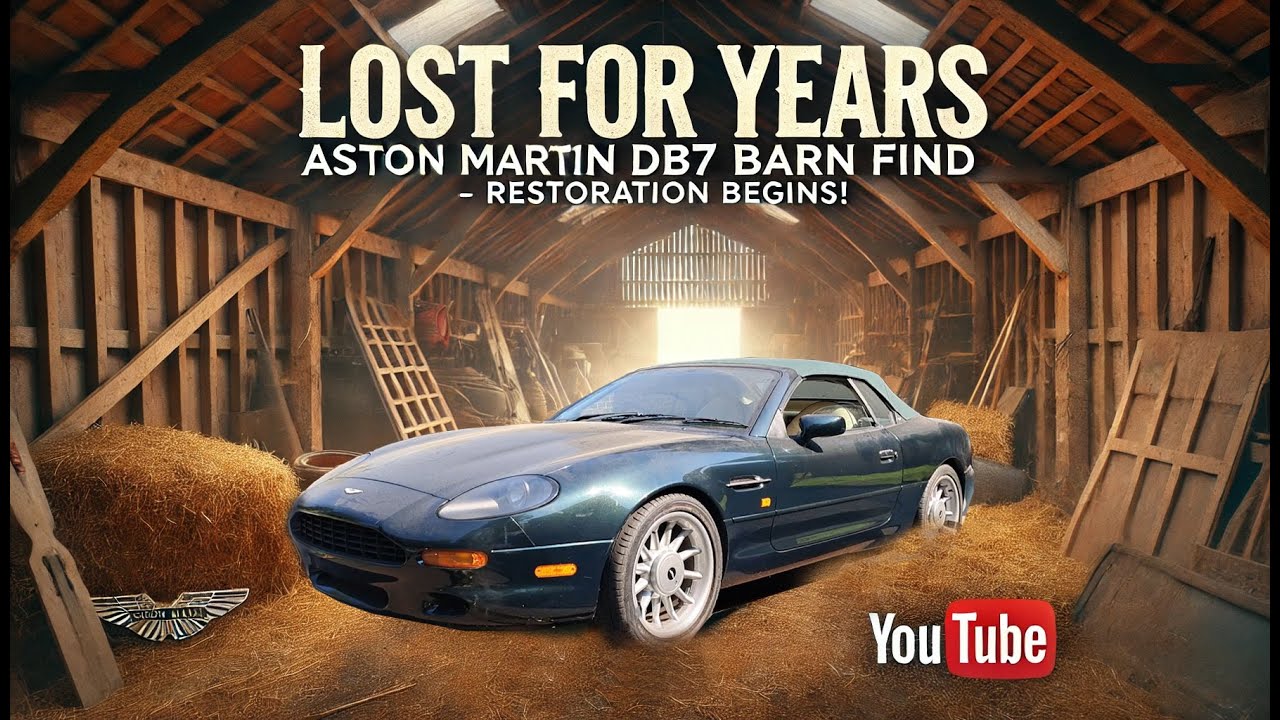 Lost for Years: Aston Martin DB7 Barn Find - Restoration Begins!