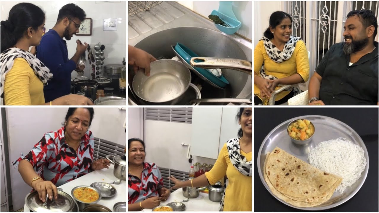 Evening Routine Vlog/Idlli Batter/Idiyappam/Kurma/Chapathi/Vessel Cleaning/DIML Vlog (Ranjani)