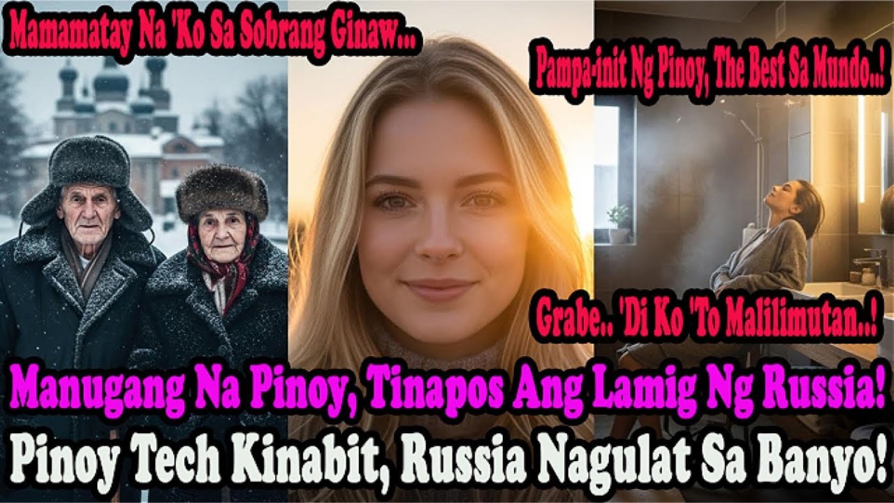 Milagro sa -40°C ng Russia! Dahil sa Pinoy, sahig ng lumang bahay, naging kasing-init ng Pinas!