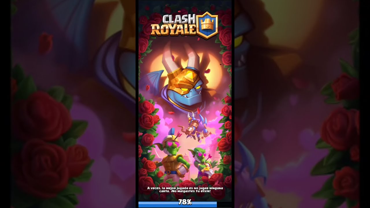 Jugando Clash Royale molestado gente