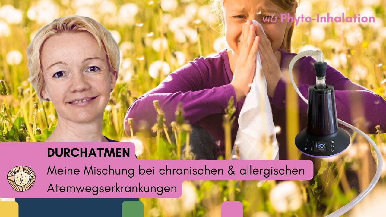DURCHATMEN: Meine Mischung bei chronischen & allergischen Atemwegserkrankungen 🍃 via PhytoInhalation