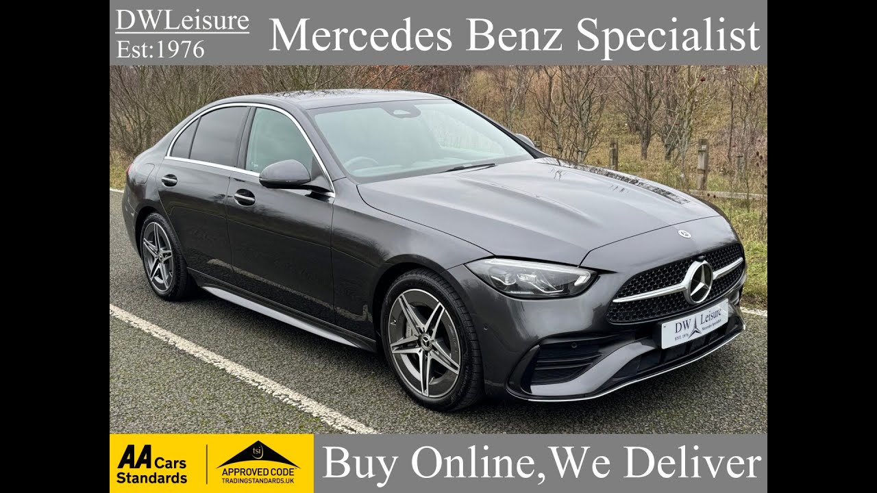 Mercedes Benz C200 MHEV AMG Line Auto Petrol Saloon KJ23 AYH