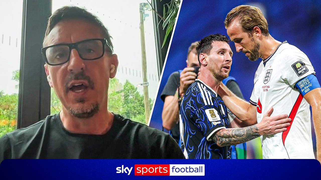 Gary Neville reacts to England's World Cup exit | 