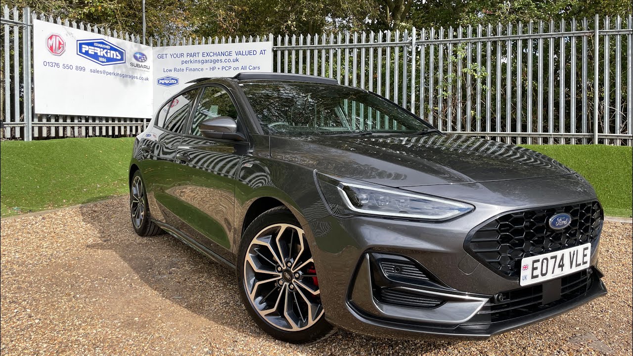 *** АВТОМОБИЛЬ ПРОДАН *** FORD FOCUS ST-LINE X MHEV 1.0L ECO-BOOST 155 л.с. 7-ступенчатая автомат...