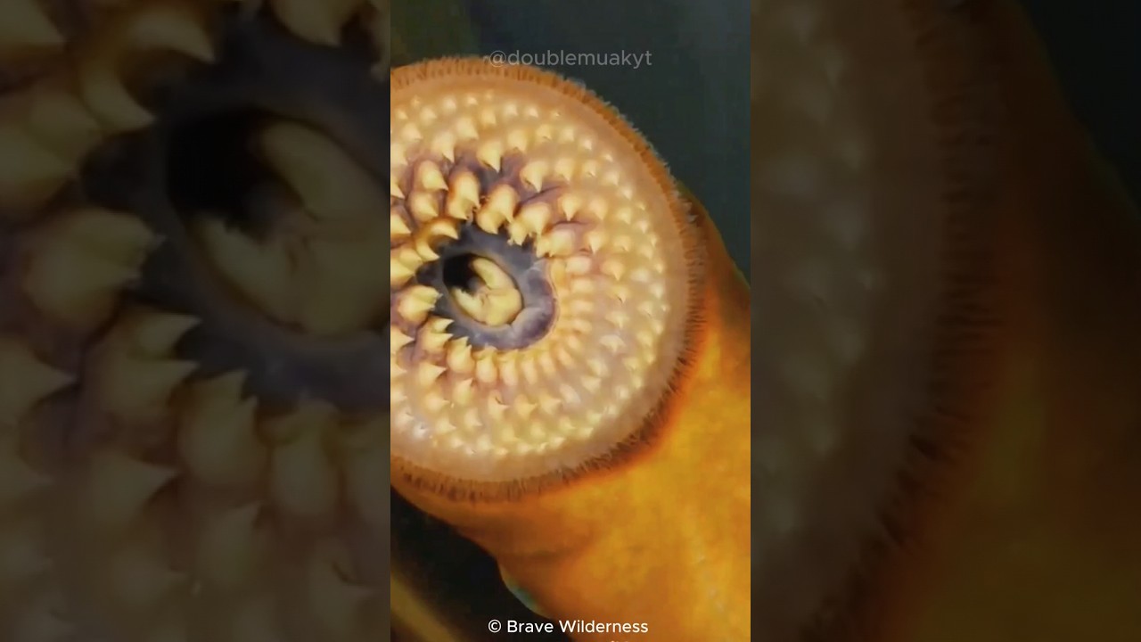 The Vampire Fish | Lamprey 🐟 #shorts