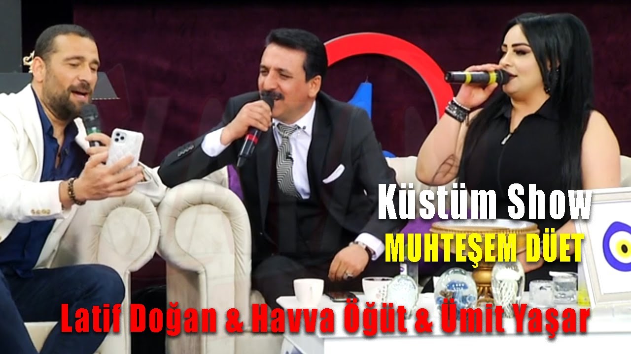 Latif Doğan & Havva Öğüt & Ümit Yaşar - Koptum Bu Gece (Küstüm Show)