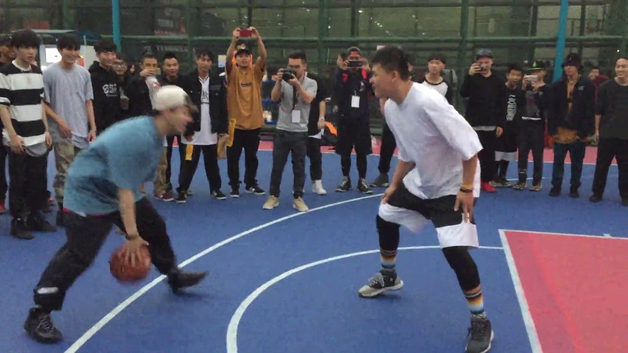 中国街球手 天极 vs 日本街球手 Whitea