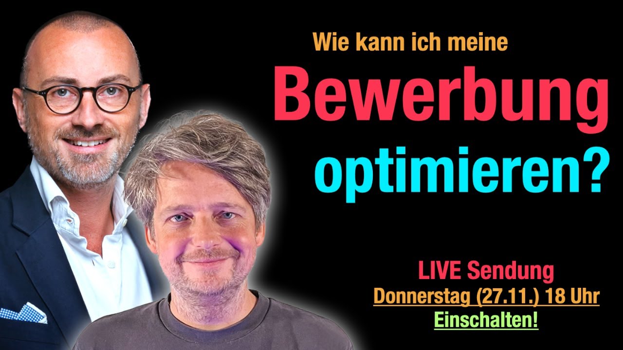 Bewerbung optimieren