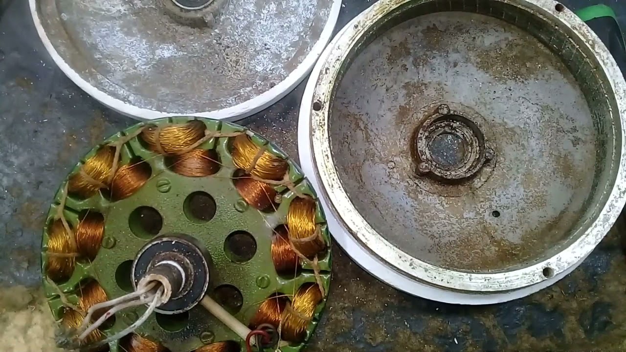SACAR BALINERAS SOLDANDO VARILLA ABANICO TECHO ANTIGUO