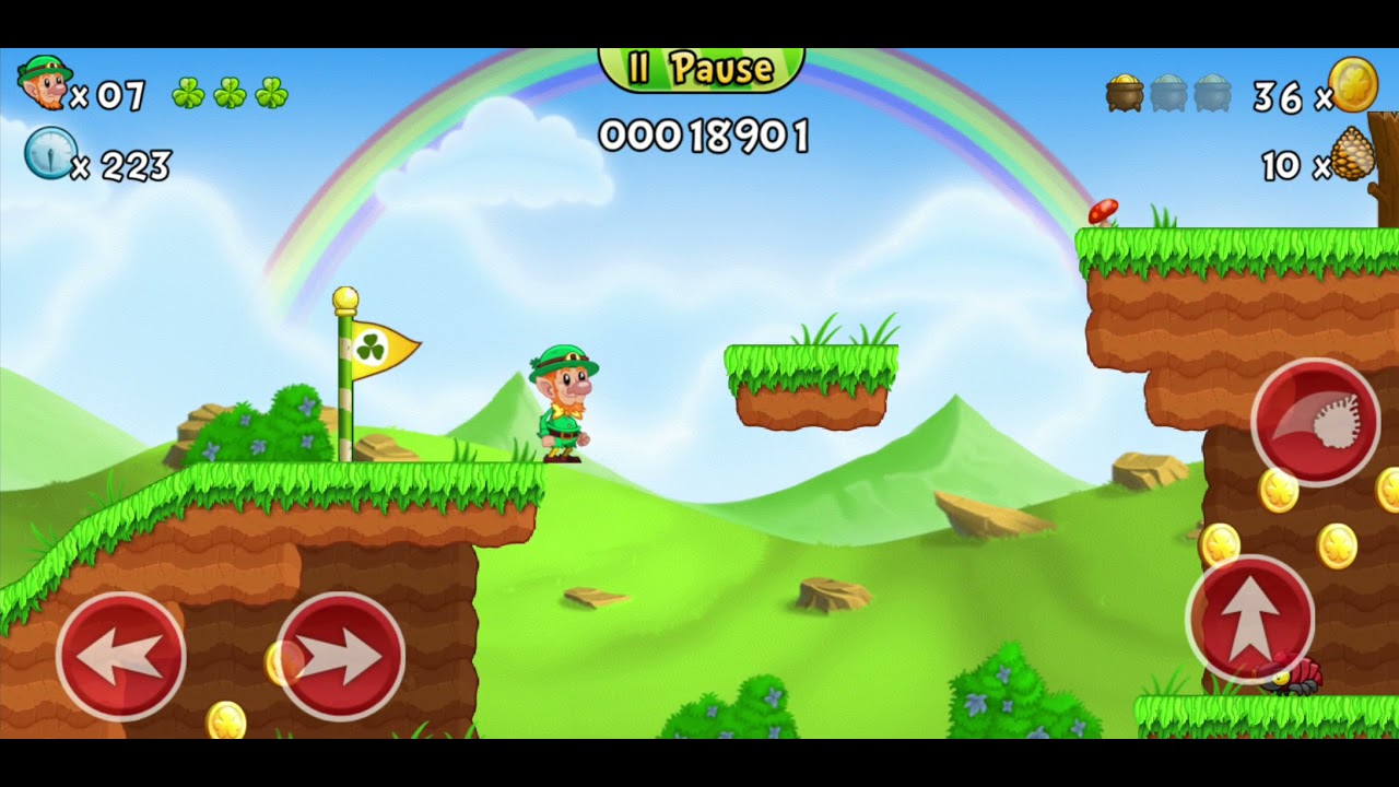 Lep's World 2 Highlands Level 1-1