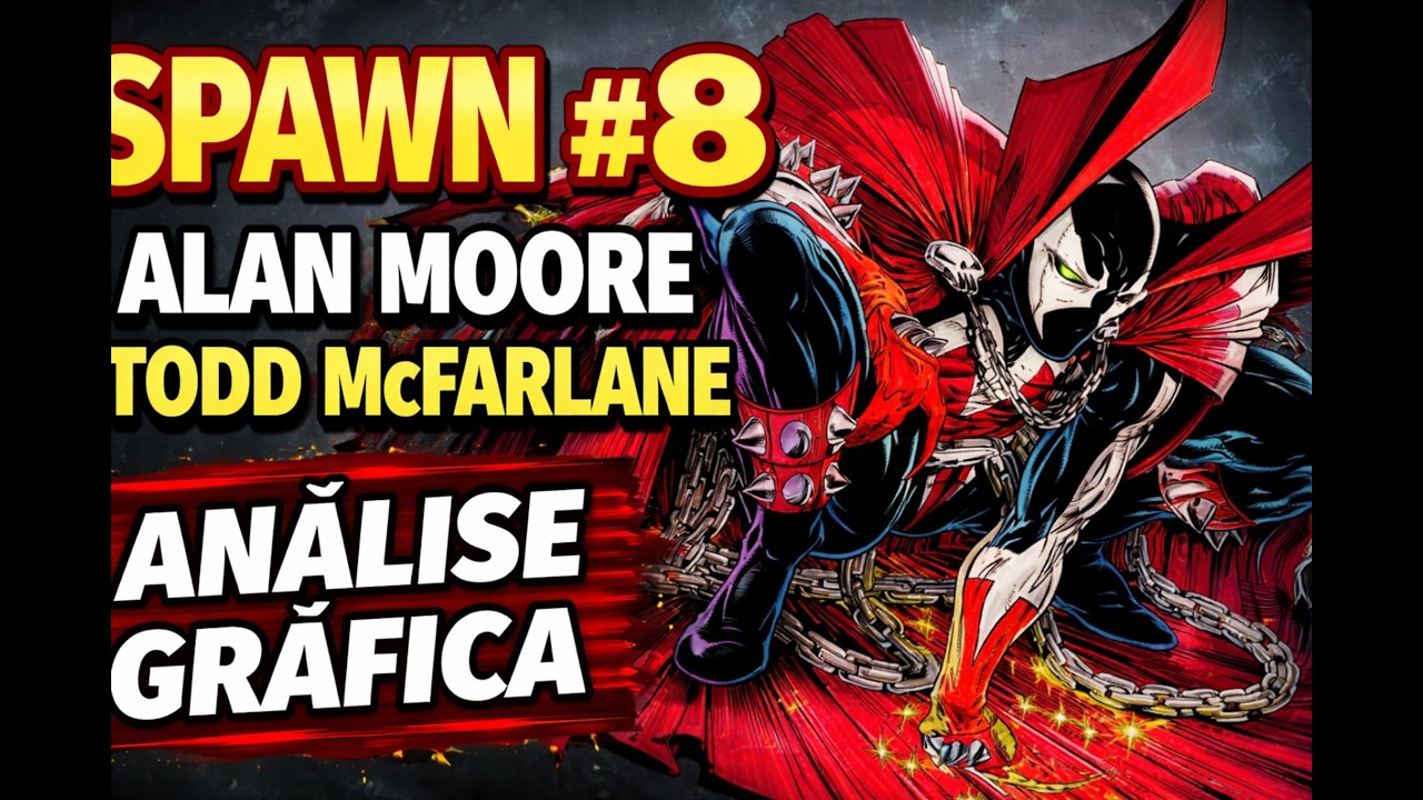 Spawn #8 — Alan Moore & Todd McFarlane no auge - Análise Gráfica Quadro a Quadro