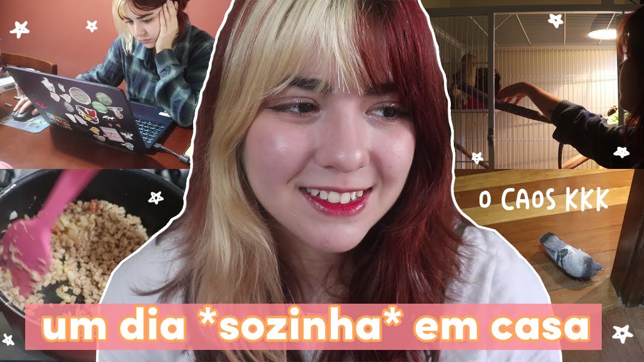 um dia comigo sozinha em casa com 60 pets (sendo uma adulta independente)