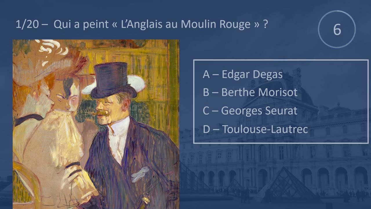 Quiz Vingt Peintres Célèbres | France