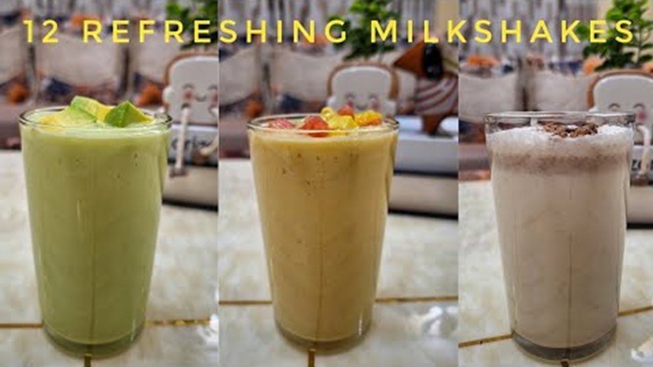 12 Easy and Refreshing Milkshakes