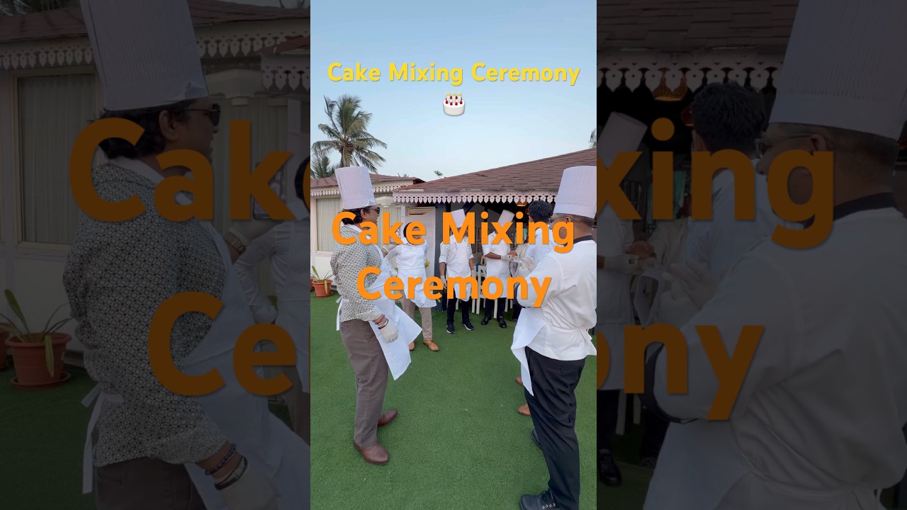Cake Mixing Ceremony 