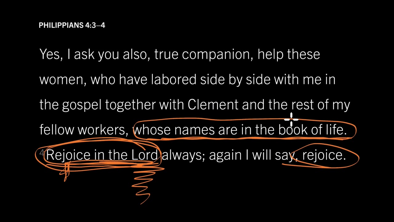 How to Meditate on a Verse: Philippians 3:1
