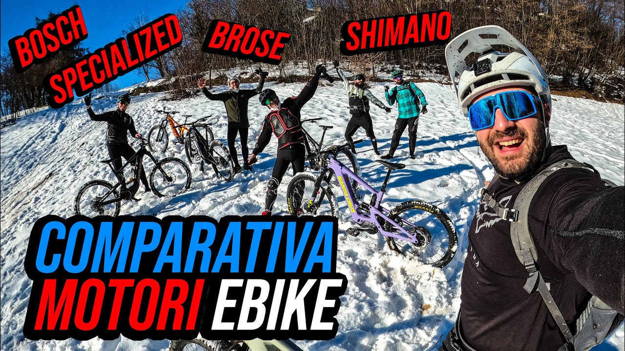 COMPARATIVA MOTORI EBIKE - con @AndreaGaleazziVERIFICATO  BROSE // SHIMANO // BOSCH // SPECIALIZED