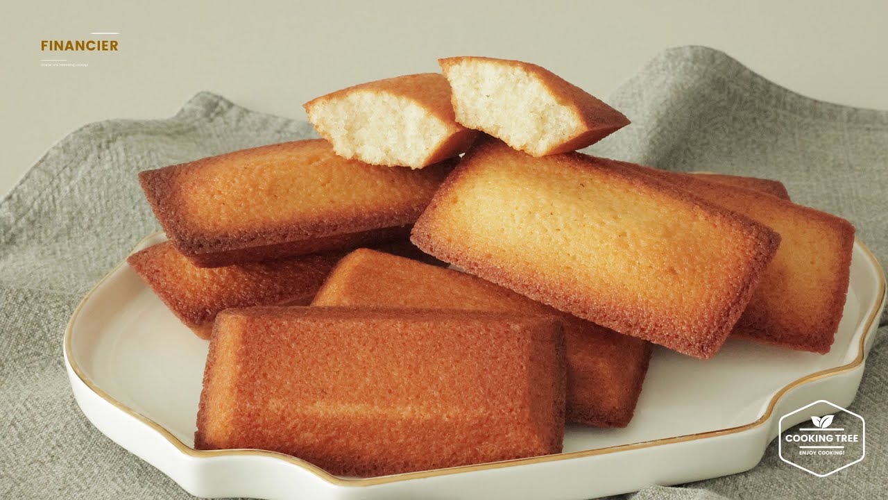 풍미 깊은✨ 기본 휘낭시에 만들기 : Financier Recipe | Cooking tree