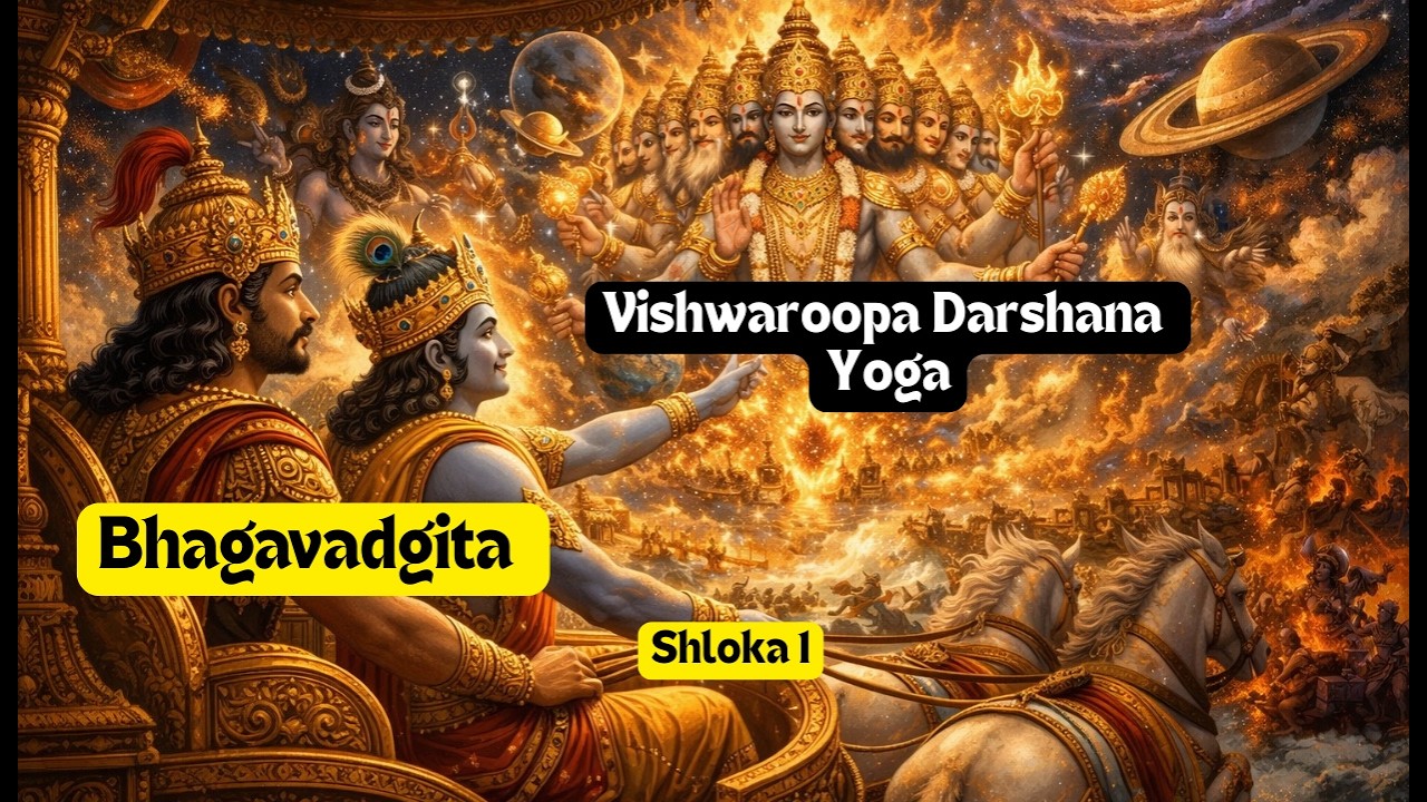 Master This Powerful Shloka in 180 Seconds | Bhagavadgita Chapter 11 Shloka 1
