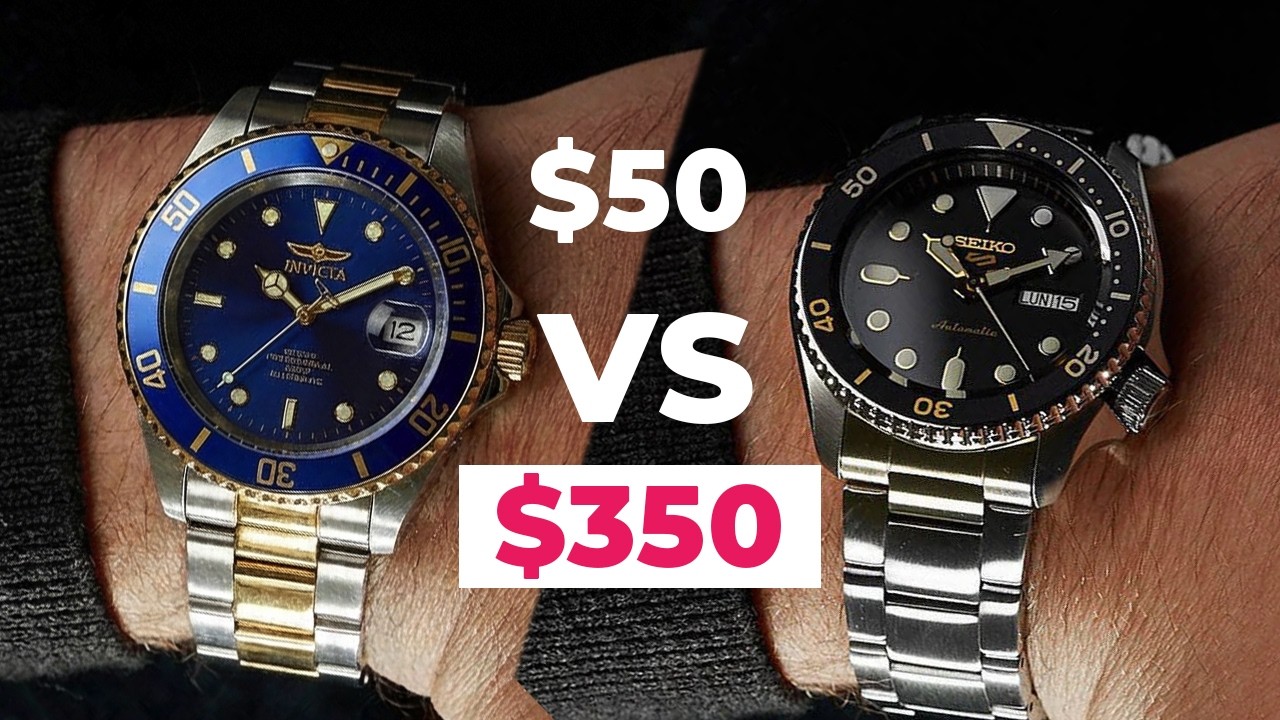 Invicta против Seiko 5 — лучшие бюджетные часы для дайвинга?