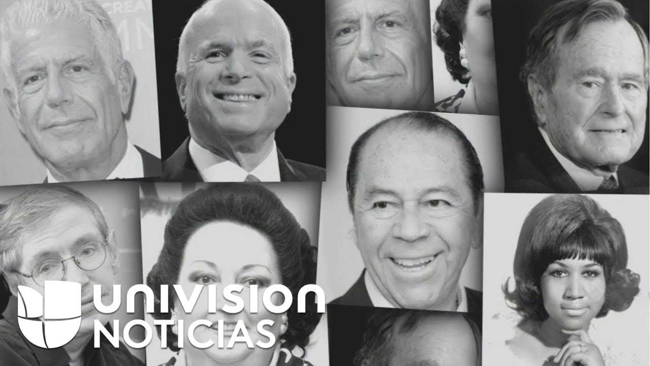 Estos fueron los famosos que murieron en 2018 (y el legado que nos dejaron)