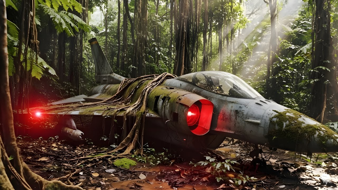 Lost for Decades in the Jungle… The Unbelievable Restoration of a F-16 Fighting Falcon