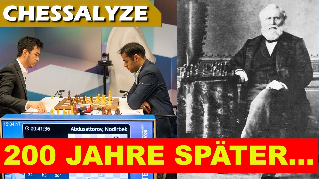 Das Evans Gambit! (Nachschlag 2) | Erigaisi vs Abdusattorov | Tata Steel Chess 2026 Runde 13
