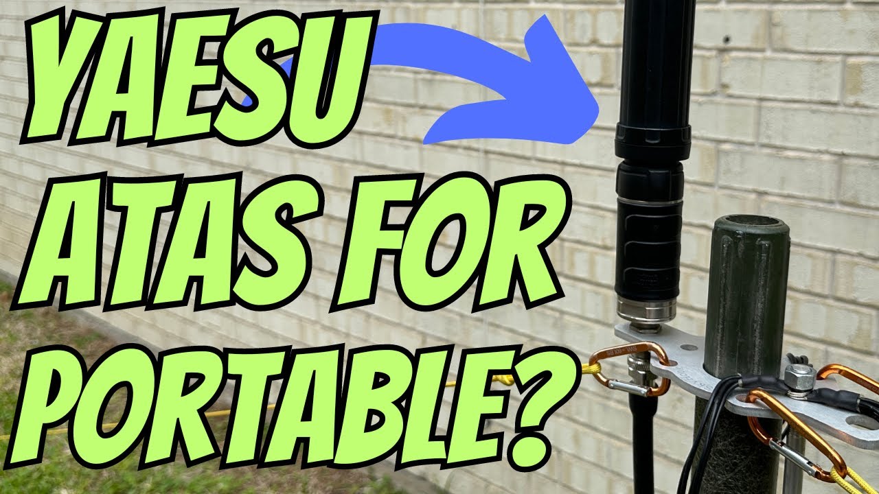 Можно ли использовать антенну Yaesu ATAS для портативной любительской радиостанции?