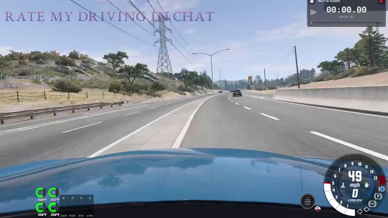 LIVE: Rate my driving in BeamNG Drive with a plug-in hybrid Vivace.