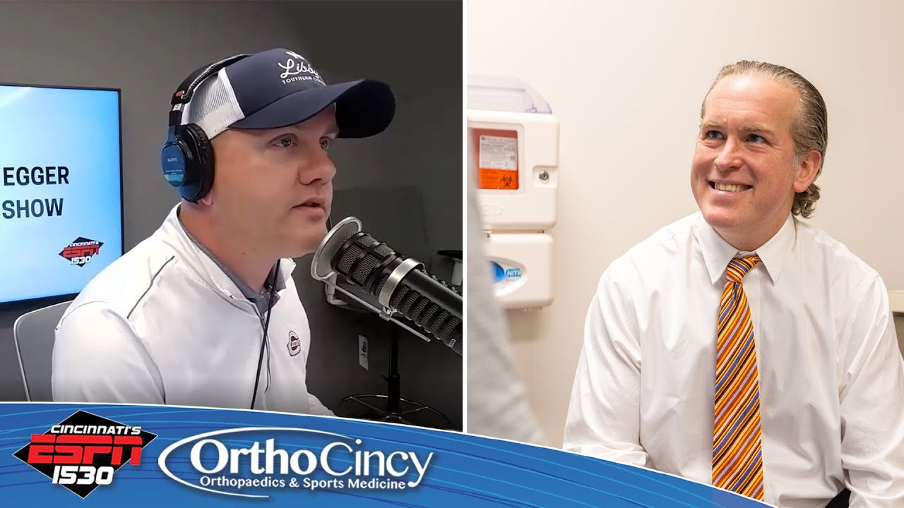 Dr. Matthew Grunkemeyer from OrthoCincy, on Dax Hill, Jaxson Kirkland & Aiden Hutchinson
