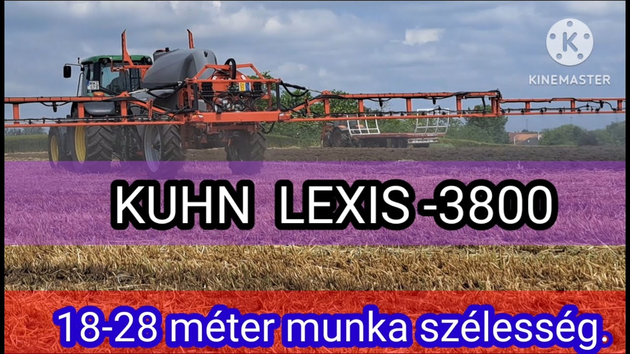 KUHN LEXIS-3800.Permetező./MTZ Agro Vlog /2023.