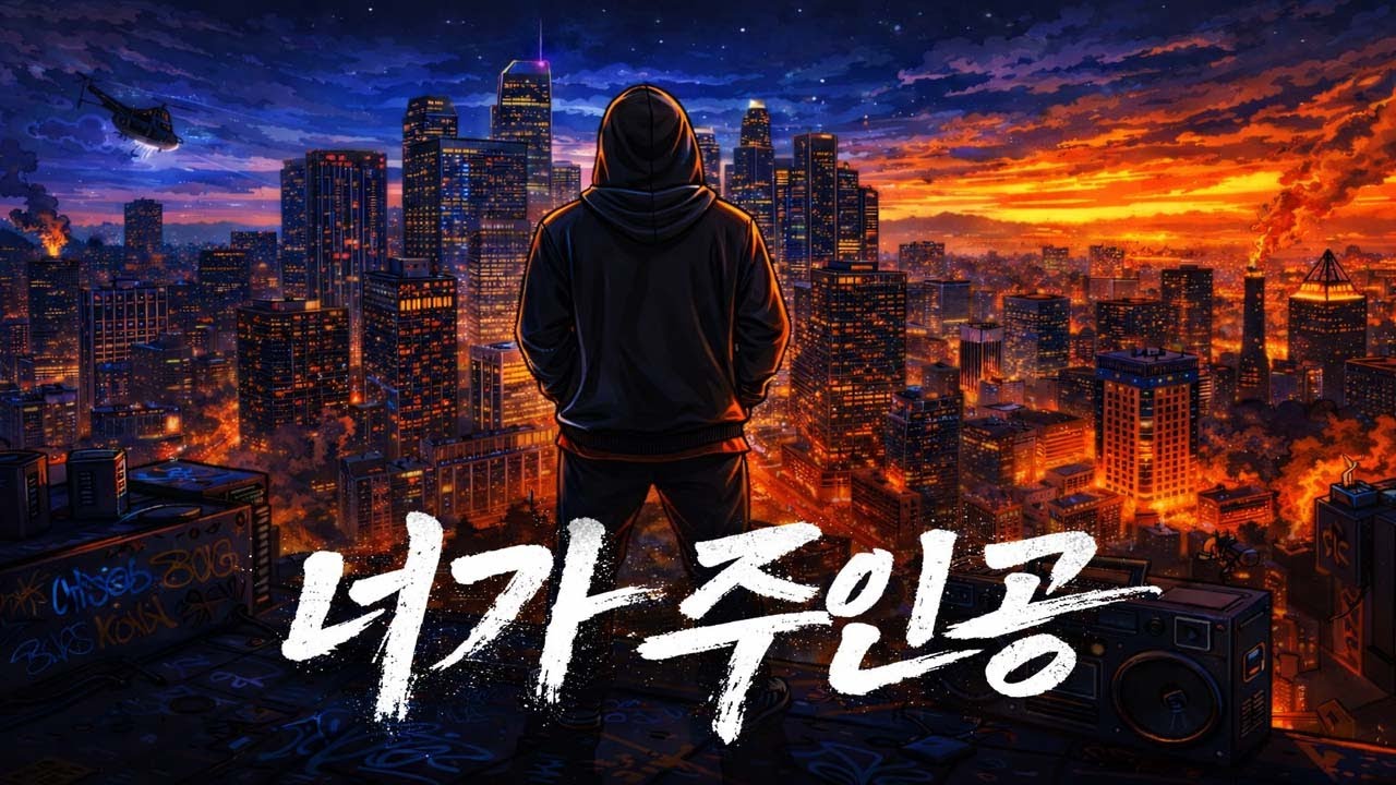 너가 주인공이야 |  지금 이 순간 오늘을 버틴 너에게 보내는 (Ai 랩) 노래 🚨🎧