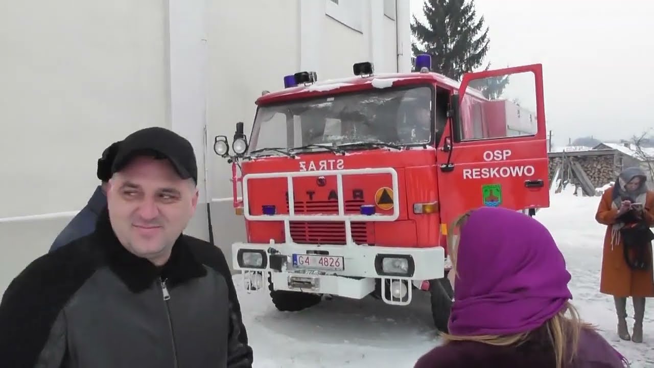 Пожежна машина Star P244 L. Польська гуманітарна допомога для Івано-Франківської ТГ.