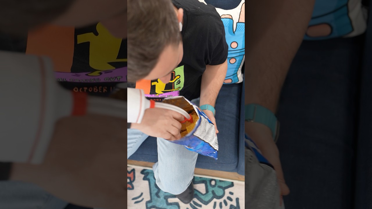 The Snackuum is like a vacuum for your snacks.