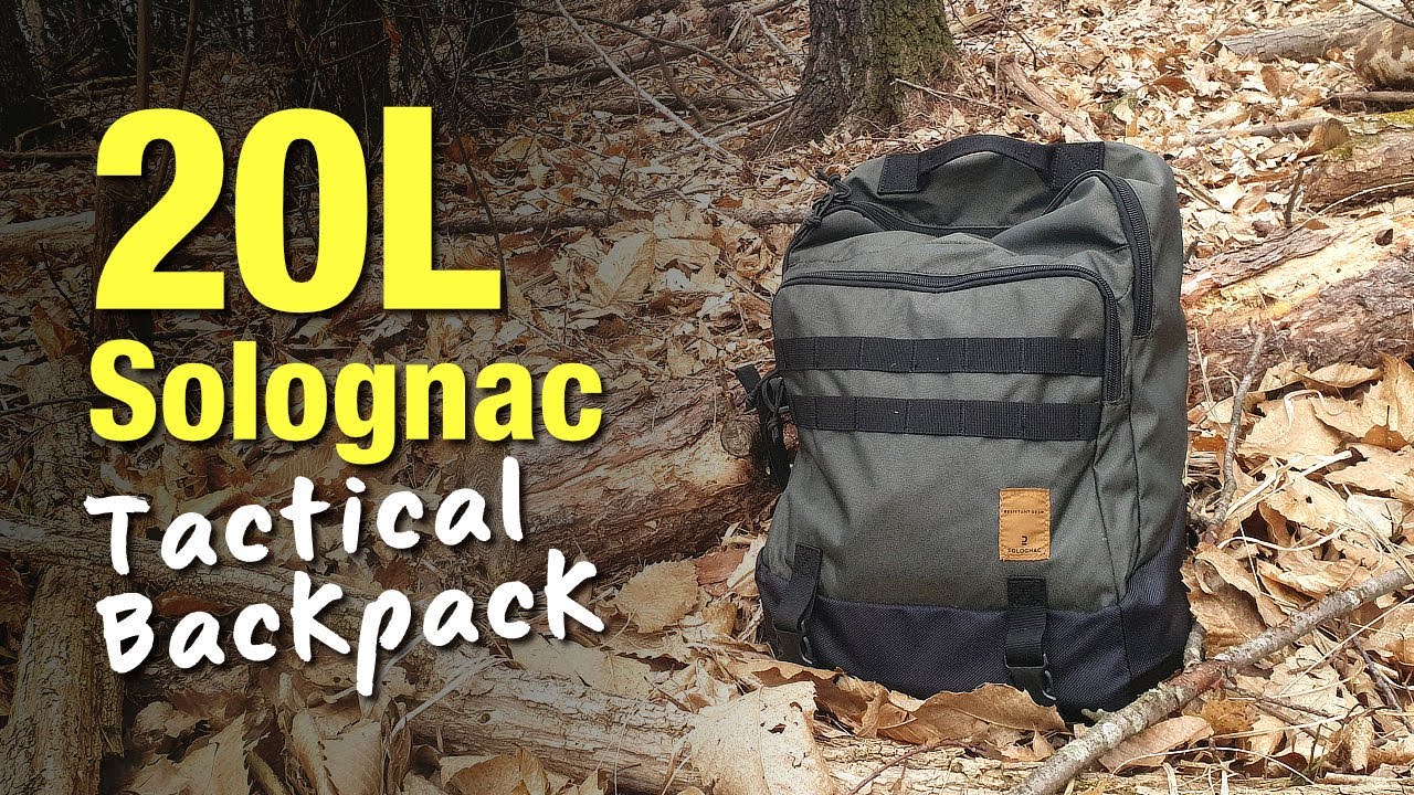 Обзор тактического рюкзака Solognac 20L