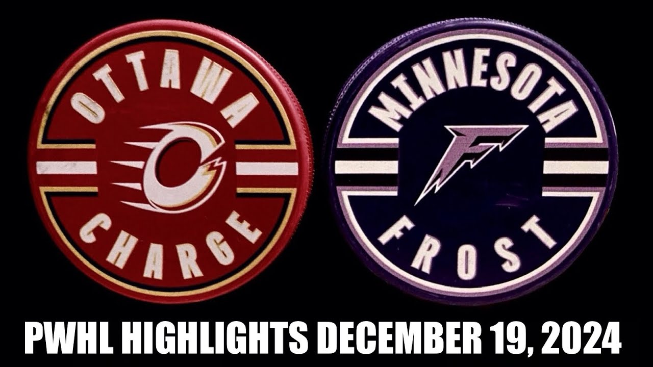 Ottawa Charge | Minnesota Frost PWHL Highlights Dec. 19/24