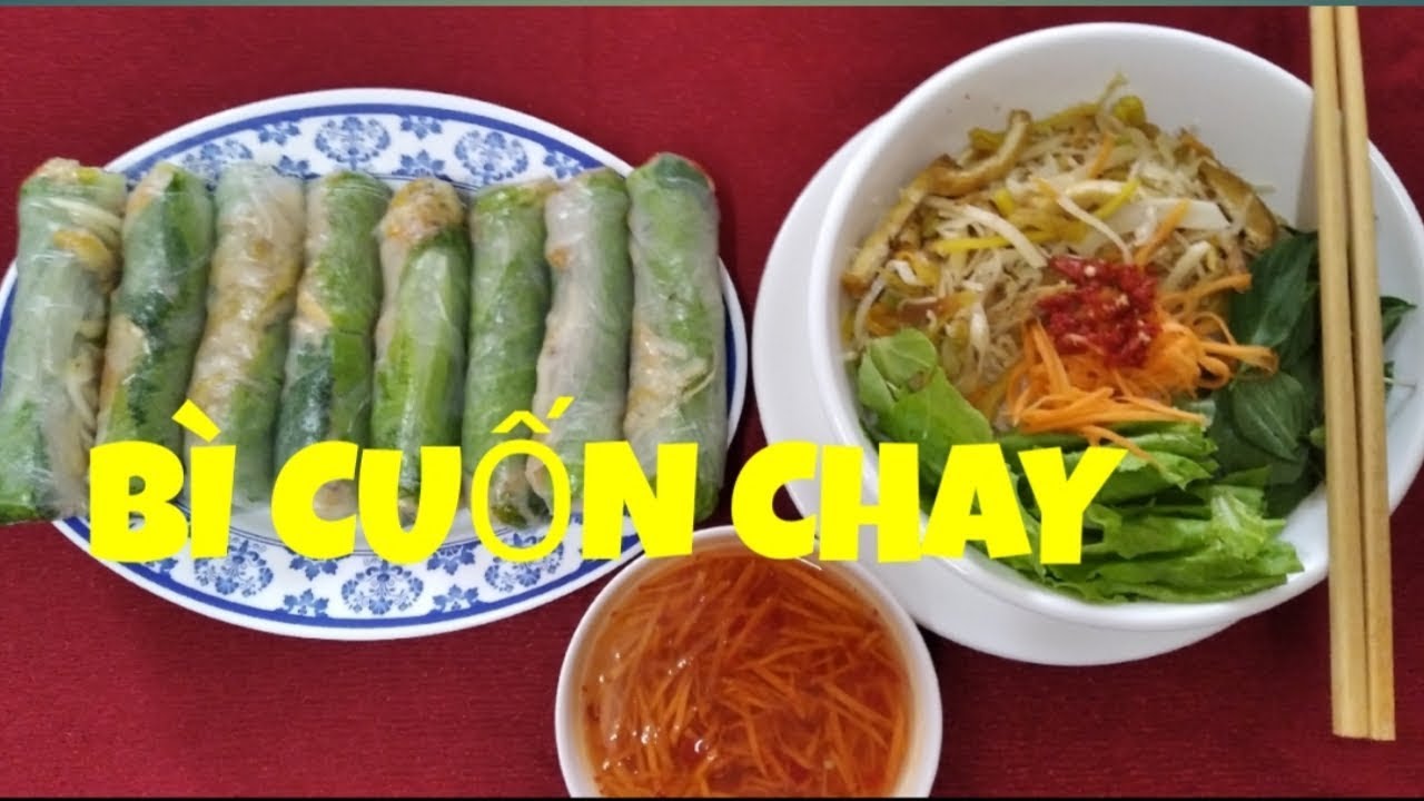 C&aacute;ch l&agrave;m B&Igrave; CUỐN CHAY Xưa Thật Ngon Của Người Miền T&acirc;y |M&Oacute;N CHAY MỖI NG&Agrave;Y 60 |
